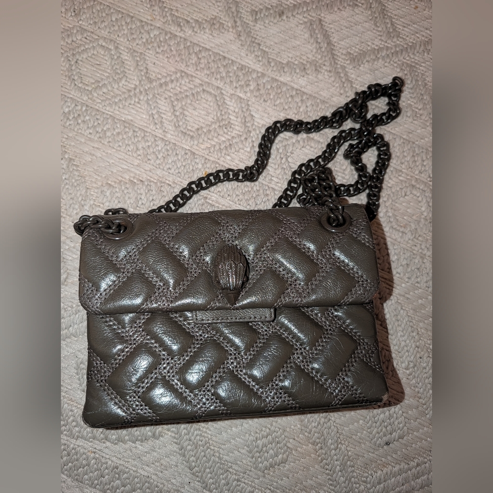 Mini Kensington Drench Quilted Leather Shoulder Bag